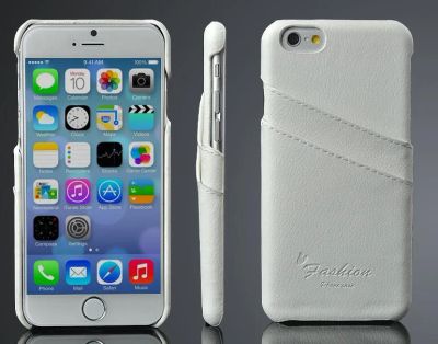 Лот: 9585299. Фото: 1. Бизнес чехол iPhone 6/6s (белый... Чехлы, бамперы