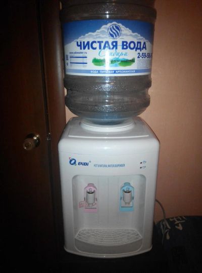 Лот: 4627893. Фото: 1. Кулер для воды + Бутыль. Чайники, кофемашины, кулеры