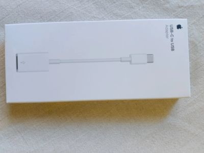 Лот: 25412159. Фото: 1. Переходник APPLE USB-C to USB... Дата-кабели, переходники