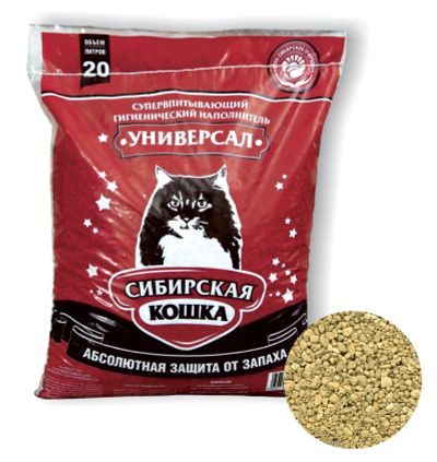 Лот: 6763888. Фото: 1. Наполнитель Сибирская кошка впитывающие... Миски, лотки, наполнители
