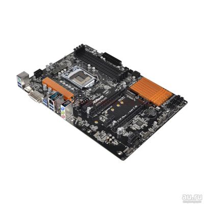 Лот: 11040570. Фото: 1. Материнская плата ASRock Z170... Материнские платы