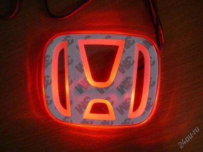 Лот: 1782760. Фото: 1. LED логотип Honda Fit / CR-V... Детали тюнинга