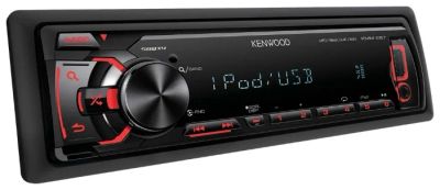 Лот: 4012539. Фото: 1. Kenwood KMM-257 usb\aux. Автомагнитолы