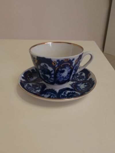 Лот: 19130052. Фото: 1. Чайные пары. Фарфор, керамика