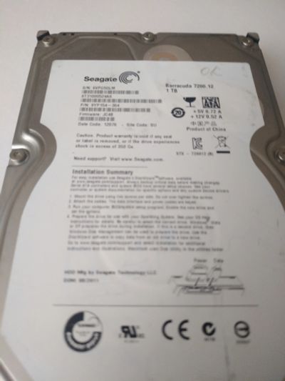 Лот: 12489232. Фото: 1. Жесткие диски Seagate Barracuda... Жёсткие диски (HDD)