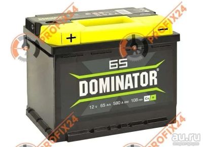 Лот: 13288525. Фото: 1. Аккумулятор DOMINATOR 65 А/Ч... Аккумуляторы
