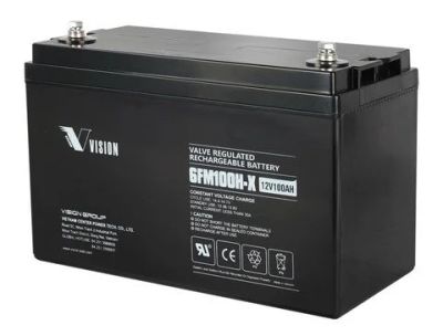 Лот: 16170500. Фото: 1. Аккумулятор vision 6FM100HX. Аккумуляторы