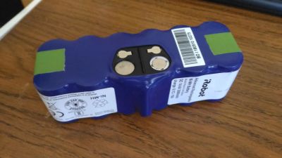 Лот: 20567349. Фото: 1. АКБ iRobot Roomba не рабочая... Запчасти, комплектующие для пылесосов, утюгов