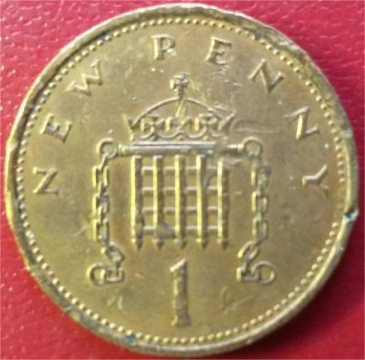 Лот: 9272487. Фото: 1. Великобритания 1 пенни 1971 год. Великобритания и острова