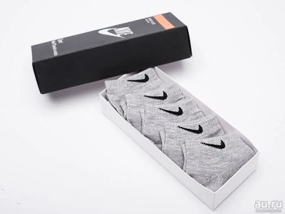 Лот: 16163168. Фото: 1. Носки короткие Nike 5 пар (13794... Носки