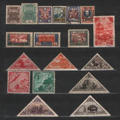 Лот: 25771746. Фото: 1. Почтовые марки Тувы 1926-36_001. Марки
