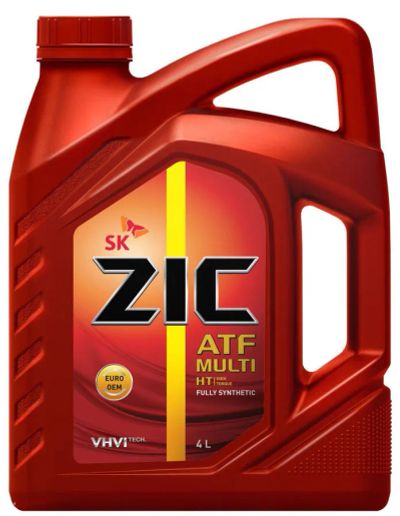 Лот: 20073387. Фото: 1. ZIC NEW ATF Multi HT 4 л (масло... Масла, жидкости
