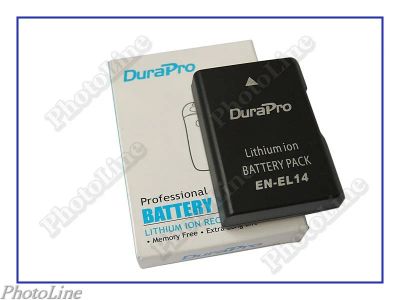 Лот: 12427605. Фото: 1. Аккумулятор батарея DuraPro EN-EL14... Аккумуляторы, зарядные