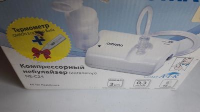 Лот: 11200462. Фото: 1. Ингалятор компрессорный Omron... Антисептики, защитные средства, медицинские маски