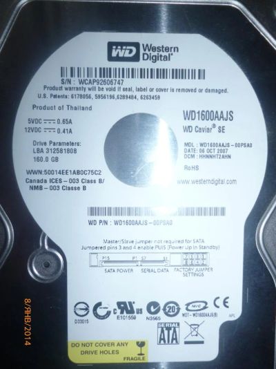 Лот: 3580302. Фото: 1. Жесткий диск с рубля. Жёсткие диски (HDD)