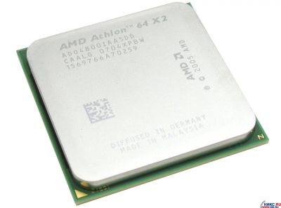 Лот: 12772381. Фото: 1. Процессор AMD Athlon 64 X2 4800... Процессоры