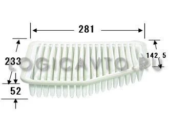 Лот: 12955794. Фото: 1. Vic A-1008 Воздушный фильтр. Материалы и сырьё