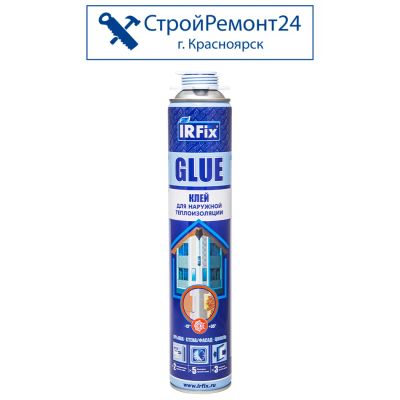 Лот: 22164969. Фото: 1. Клей для пенополистирола IrFix... Клеи, герметики, пена монтажная, клейкие ленты