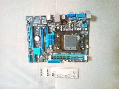 Лот: 16314070. Фото: 1. Asus M5A78L-M LX 3 plus Материнская... Материнские платы