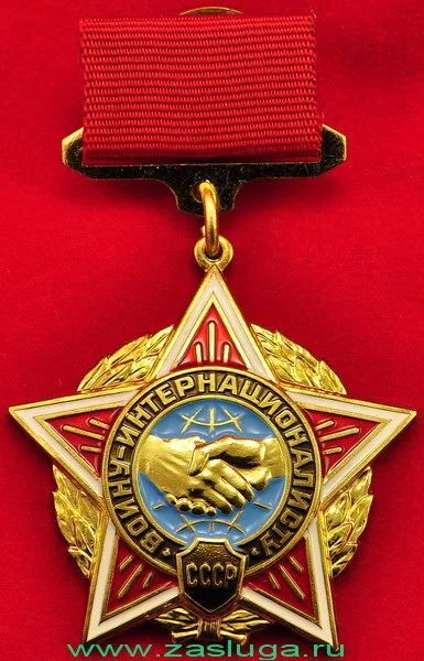 Лот: 6764423. Фото: 1. Знак воину-интернационалисту... Памятные медали