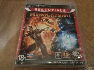 Лот: 10680202. Фото: 1. Mortal kombat PS3 / Лицензионный... Игры для консолей