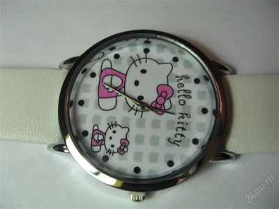 Лот: 2364393. Фото: 1. часы подростковые Hello kitty. Оригинальные наручные часы