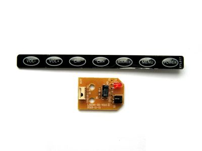 Лот: 16774184. Фото: 1. L32DN-IR-V2.0, IR+Led+кнопки tv... Запчасти для телевизоров, видеотехники, аудиотехники