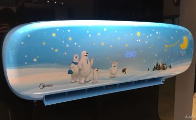 Лот: 13822515. Фото: 1. Детский кондиционер Midea Kids... Кондиционеры, сплит-системы
