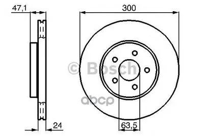 Лот: 14078516. Фото: 1. Диск тормозной Bosch арт. 0986478718. Другое (автозапчасти)