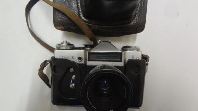 Лот: 11367717. Фото: 1. Фотоаппарат Zenit-E (Е7141А). Плёночные зеркальные