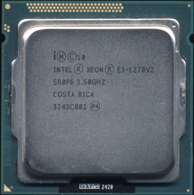 Лот: 17076213. Фото: 1. CPU Intel Xeon E3-1270 v2 4 Core... Процессоры