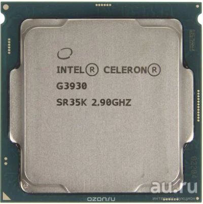 Лот: 13127884. Фото: 1. INTEL Celeron G3930, LGA 1151... Процессоры