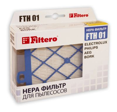 Лот: 6592725. Фото: 1. HEPA фильтр Filtero FTH 01 для... Запчасти, комплектующие для пылесосов, утюгов