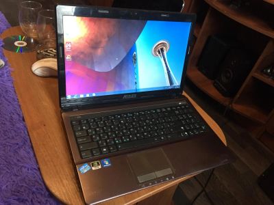 Лот: 11008418. Фото: 1. Игровой ноутбук asus k53s core... Ноутбуки
