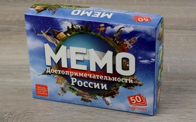 Лот: 12720142. Фото: 1. Нескучные игры: Мемо "Достопримечательности... Настольные игры, карты