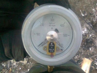 Лот: 1374092. Фото: 1. Манометр ВЭ-16Рб 220В 1Exdll BT4. Контрольно-измерительное оборудование