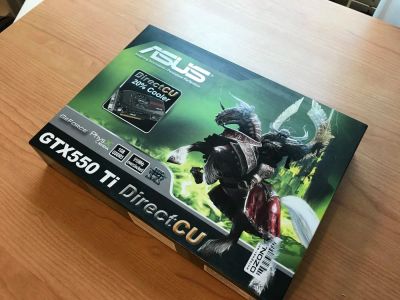 Лот: 9949510. Фото: 1. ASUS GeForce GTX 550 Ti 1GB. Видеокарты