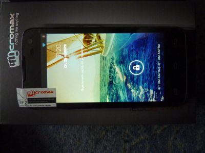 Лот: 4799209. Фото: 1. Смартфон Micromax A94 Canvas Social... Смартфоны