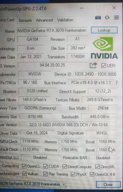 Лот: 25363963. Фото: 1. Видеокарта Nvidia GeForce RTX... Видеокарты