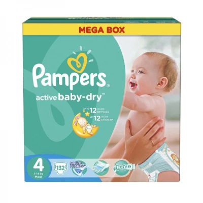Лот: 7260233. Фото: 1. Подгузники Pampers Active Baby... Детская гигиена