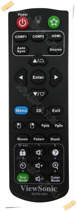 Лот: 11164351. Фото: 1. Пульт для проектора ViewSonic... Пульты ДУ