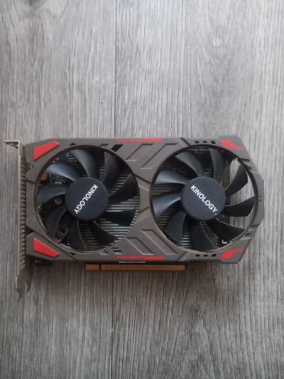 Лот: 19571560. Фото: 1. Видеокарта kinology rx 560 4gb. Видеокарты