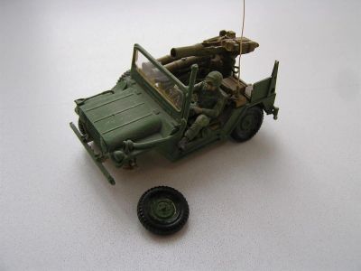 Лот: 3662006. Фото: 1. Модель-копия. Американский джип... Военная техника