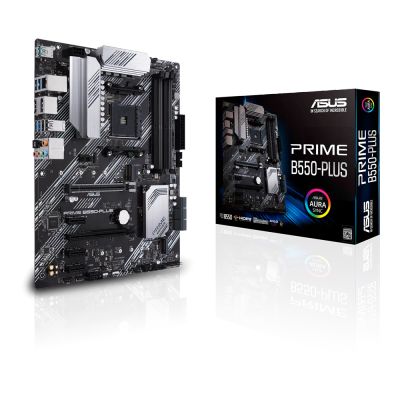 Лот: 21049064. Фото: 1. ASUS PRIME B550-PLUS Новая Гарантия... Материнские платы