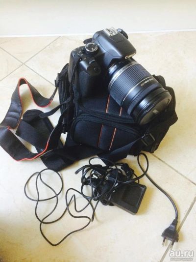 Лот: 10003086. Фото: 1. Canon EOS 450D, объектив EFS 18-20... Цифровые зеркальные
