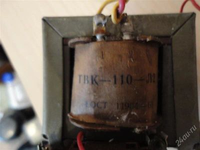 Лот: 1226890. Фото: 1. Трансформатор ТВК-110-2л+Конденсатор... Другое (радиодетали  (электронные компоненты))