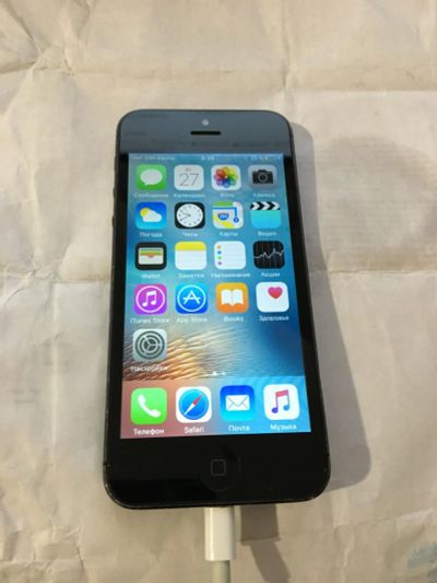 Лот: 8243050. Фото: 1. iPhone 5 16 gb black a1429. Смартфоны