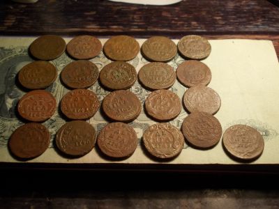Лот: 15245069. Фото: 1. Продам полную погодовку Денги... Россия до 1917 года