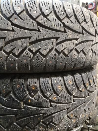 Лот: 18223197. Фото: 1. 195/65 R15 Hankook Winter i*Pike... Шины