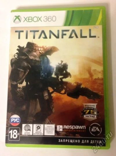 Лот: 5543272. Фото: 1. Диск TitanFall для Xbox 360 Полностью... Игры для консолей